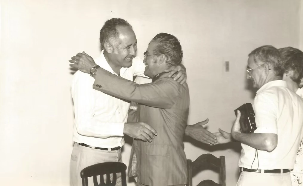 Reuniões iniciais na casa de Izabel Leme da Silva, no início da década de 1970